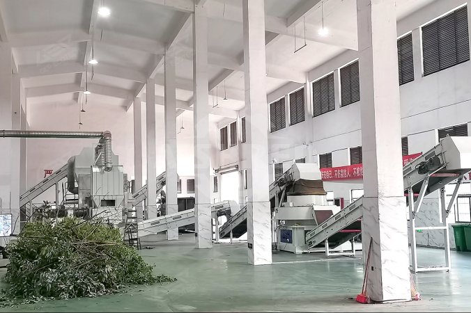 Projet de FTR pour les déchets de jardin et les déchets textiles à Jiangxi, en Chine