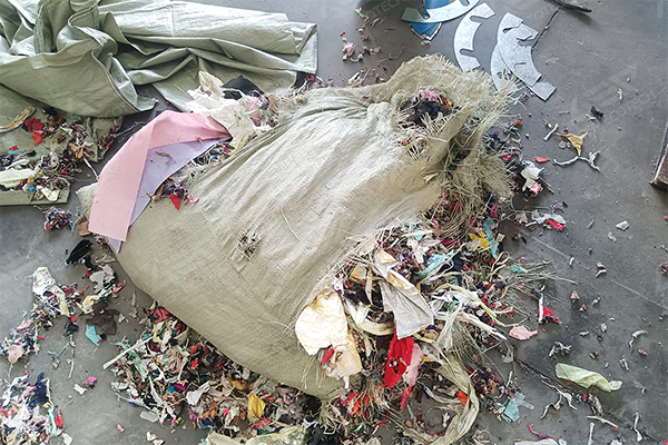 Déchets textiles