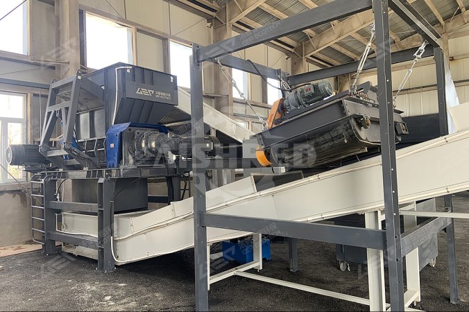 Élimination du fer dans le processus de traitement des déchets volumineux en Chine