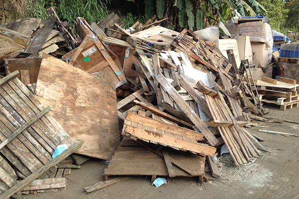 Palettes en bois