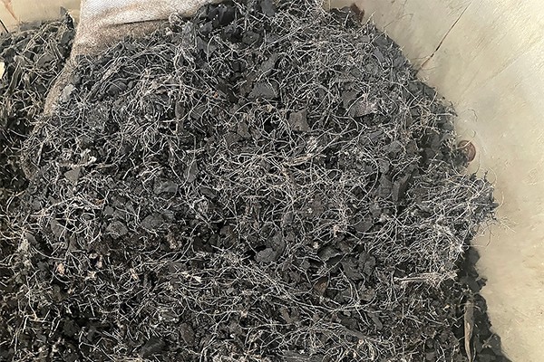 Copeaux de caoutchouc