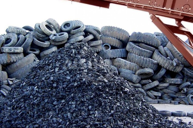 Projet de broyage de pneus en Russie